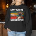 Best Boxer Mom Ever Best Dogs Mum Día De La Madre Sudadera Mujer Regalos divertidos