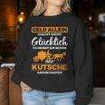 Carriage Make Happy Horse Carriage Coach Sweatshirt Frauen Lustige Geschenke