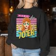 Child Of The 70S Woman Costume Sweatshirt Frauen Lustige Geschenke