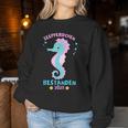 Children's Seahorse Passed Early Swimmer Badge 2025 Sweatshirt Frauen Lustige Geschenke