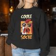 Cool Chicken Hen Cockerel Cool Sock Motif Chicken S Sweatshirt Frauen Lustige Geschenke