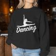 Dancing Women's Sweatshirt Frauen Lustige Geschenke