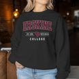 Erskine College Arch Vintage Women Women Sweatshirt Personalized Gifts