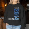 Februar 2014 Junge Mädchen 11 Geburtstag Limited Edition Sweatshirt Frauen Lustige Geschenke