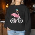 Flamingo Bicycle Bike Flamingo Sweatshirt Frauen Lustige Geschenke