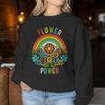 Flower Power Retro Nature Nostalgiaintage Outdoor Power Sweatshirt Frauen Lustige Geschenke