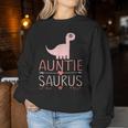 Bae For Auntie Saurus Cute Aunty Dinosaur Aunt Sudadera Mujer Regalos divertidos