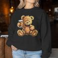 Beer Teddy Bear Costume Sweatshirt Frauen Lustige Geschenke