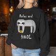 Bitcoin Krypto Sloth Hodl Sweatshirt Frauen Lustige Geschenke