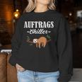 Task Chiller Relax Sloth Sweatshirt Frauen Lustige Geschenke