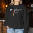 German Federal Institute For Delicious Beer Beer Sweatshirt Frauen Lustige Geschenke