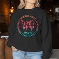 Girls Trip 2025 Great Friends Laughs Memories Times Summer Women Sweatshirt Personalized Gifts