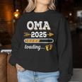 Grandma 2025 Loading Future Grandmother 2025Intage Sweatshirt Frauen Lustige Geschenke