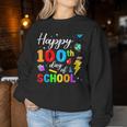 Happy 100 Days Of School Boys Girls 100Th Day Of School Women Sweatshirt Unique Gifts Happy 100 Days Of School Boys Girls 100Th Day Of School Women Sweatshirt Unique Gifts