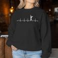 Heartbeat Baritone Ekg For Marching Band Mom Dad Women Sweatshirt Personalized Gifts