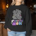 I'm A Theatre Mom Theatre Actor Mom Theatre Actress Mom Women Sweatshirt Funny Gifts