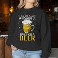 It's The Most Wonderful Time For A Beer Beer Lovers Sweatshirt Frauen Lustige Geschenke