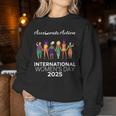 Iwd Día Internacional De La 2025 Accelerate Action Womens Sudadera Mujer Regalos divertidos