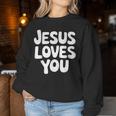 Jesus Christianity Christ Cross Cross Sweatshirt Frauen Lustige Geschenke