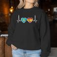 Kazajo Qazaqstan Orgullo Kazajstán Regalosintage Latido Bandera Español Kazajo Niños Hombre S Manga De Doble Puntada Negro Talla S Sudadera Mujer Regalos divertidos