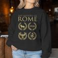 La Historia De Roma Sudadera Mujer Regalos divertidos