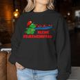 Little Fireman The Fire Brigade Girl Mum Sweatshirt Frauen Lustige Geschenke