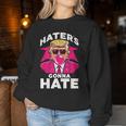 Los Divertidos Enemigos De La Goma De Mascar De Trumpan A Odiar A Donald Trump 2024 Sudadera Mujer Regalos divertidos