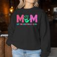 Mom Of The Birthday Girl 5Th Birthday Girl High Five Theme Women Sweatshirt Personalized Gifts