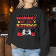 Mom And Dad Mommy Of The Birthday Boy Family Matching Women Sweatshirt Personalized Gifts