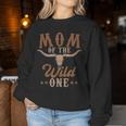 Mom Of The Wild One Cowboy Western Rodeo Party Matching Women Sweatshirt Personalized Gifts Mom Of The Wild One Cowboy Western Rodeo Party Matching Women Sweatshirt Personalized Gifts