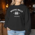 Mystic Fallsirginia Sweatshirt Frauen Lustige Geschenke