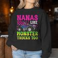 Nanas Like Monster Trucks Monster Truck Nana Grandma Women Sweatshirt Unique Gifts Nanas Like Monster Trucks Monster Truck Nana Grandma Women Sweatshirt Unique Gifts