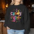 Nette Süßigkeiten Liebe Mädchen Süßigkeiten Süßigkeiten Sweatshirt Frauen Lustige Geschenke
