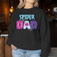 Parents Mom Spider Dad Matching Family Birthday Women Sweatshirt Personalized Gifts