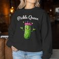 Pickle Queen Cucumber Lovers Cucumber Sweatshirt Frauen Lustige Geschenke