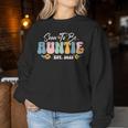 Pronto To Be Auntie Est 2025 Anuncio De Embarazo De Nueva Tía Sudadera Mujer Regalos divertidos