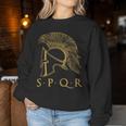 Roma Spqr Historia Romana Sudadera Mujer Regalos divertidos