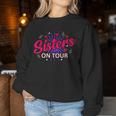 Schwester Sisters On Tour Sweatshirt Frauen Lustige Geschenke