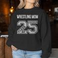 Senior Wrestling Mom 2025 Wrestling Mom Senior 25 3 Women Sweatshirt Personalized Gifts