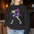 Skating Girl Roller Skater Disco 70 80 Retro Party Sudadera Mujer Regalos divertidos