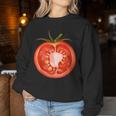 Tomato Food Costume Fancy Dress Costumes Women's Sweatshirt Frauen Lustige Geschenke