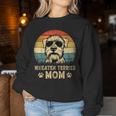 Vintage Wheaten Terrier Mom Dog Lovers Mother's Day Women Sweatshirt Funny Gifts