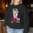 Women's 20Th Birthday 20S Birthday Decoration Lama Sweatshirt Frauen Lustige Geschenke