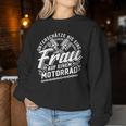 Women's Cool Motorcyclist Hot Biker Saying Motorcycle Ladies Sweatshirt Frauen Lustige Geschenke