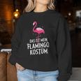 Women's Das Ist Mein Flamingo Kostü Das Ist Mein Flamingo Kostüm – Carnival Sweatshirt Frauen Lustige Geschenke