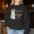 Women's Pfeif Auf Den Prinzen Ich Nehm Das Pferd Sweatshirt Frauen Lustige Geschenke