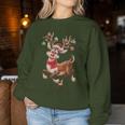 Christmas For Him Rudolf Women's & Sweatshirt Frauen Lustige Geschenke