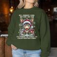 Cute Christmas Italian Christmas Donkey Dominick The Donkey Women Sweatshirt Funny Gifts