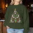 Donkey Christmas Tree Christmas Farmer Sweatshirt Frauen Lustige Geschenke