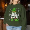 Fitness Elf Women's Sports Training Elf Christmas Sweatshirt Frauen Lustige Geschenke